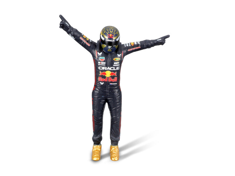 voiture miniature Red Bull Racing, bburago, Max Verstappen, #1, 1:24, RB19, avec pilote