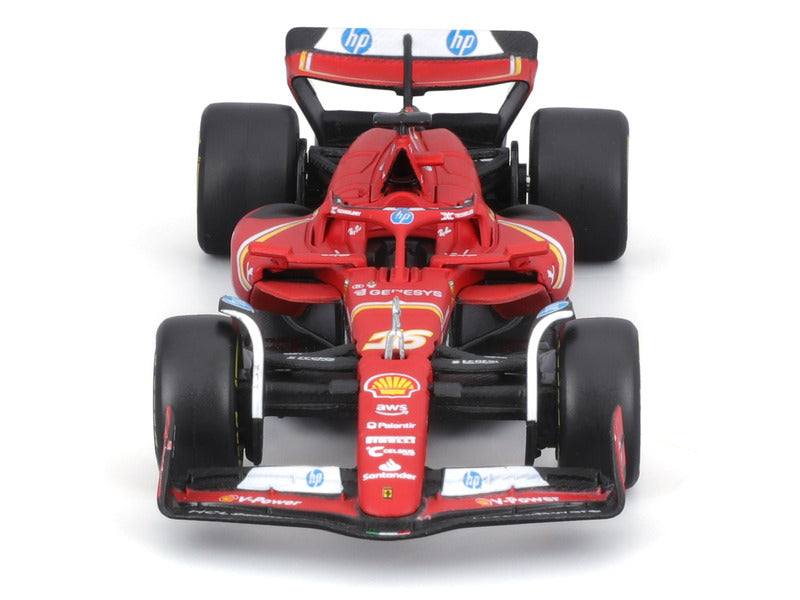 Voiture miniature Ferrari, Charles Leclerc, SF-24, bburago, rouge 🔥