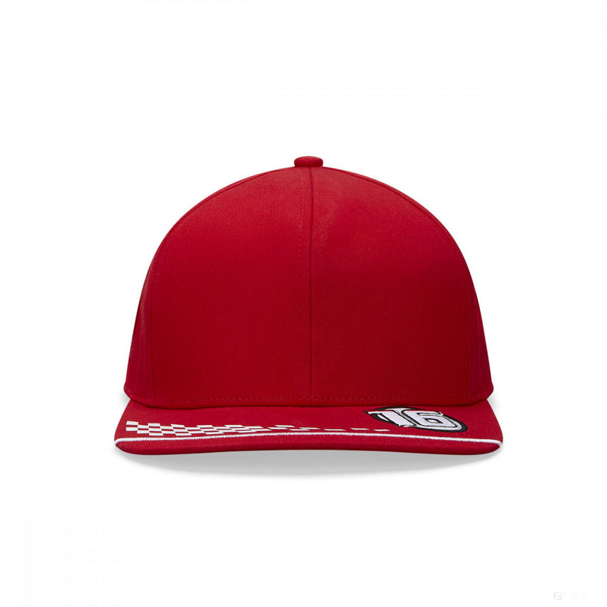 Casquette Flatbrim Charles Leclerc, Rouge - FansBRANDS®