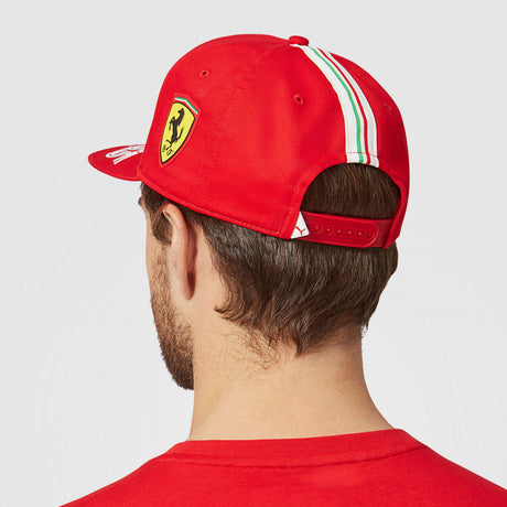 2021, Rouge, Adulte, Puma Ferrari Carlos Sainz Flatbrim Casquette - FansBRANDS®