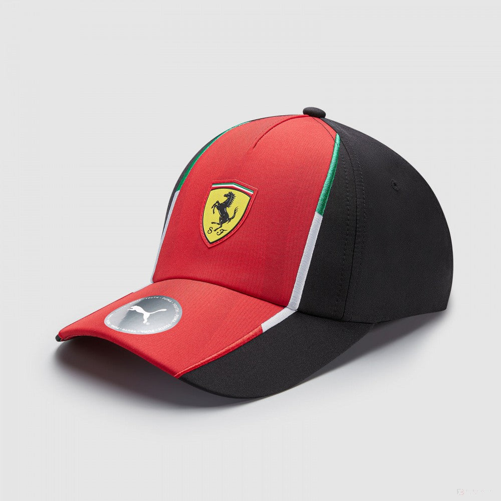 Casquette de baseball de l'équipe Ferrari, Rosso Corsa-PUMA noir, 2023 - FansBRANDS®