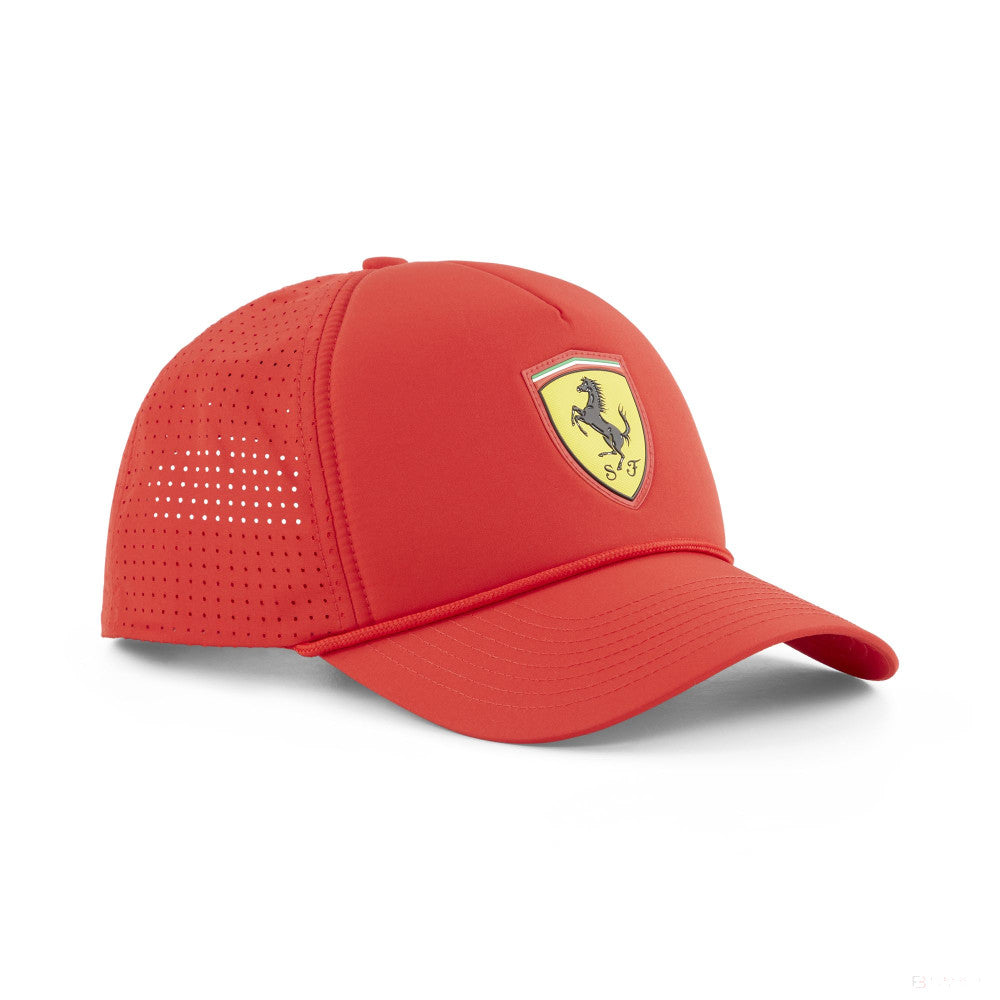 Ferrari casquette, Puma, trucker, rouge - FansBRANDS®