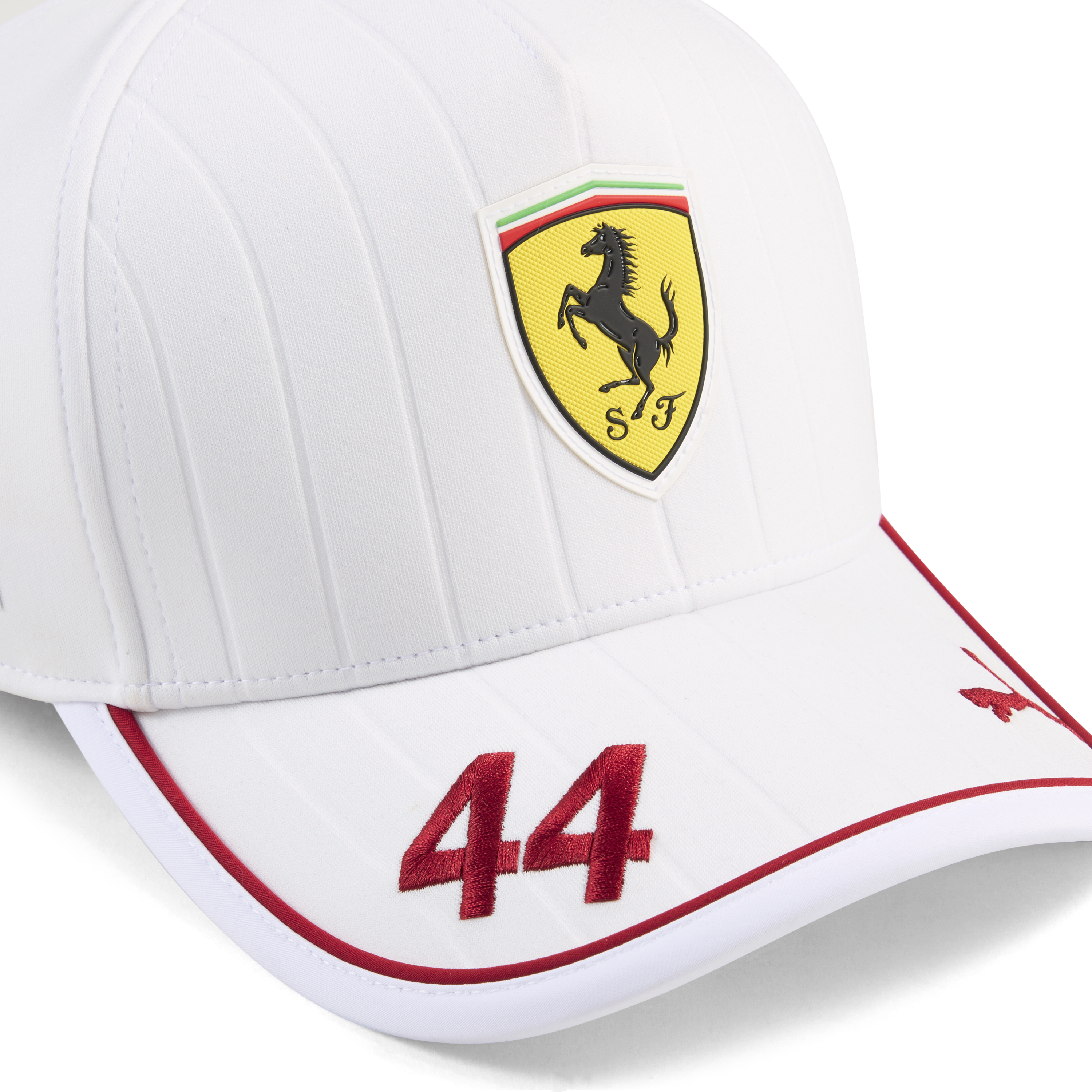 Casquette de baseball Ferrari Lewis Hamilton, blanche 🔥