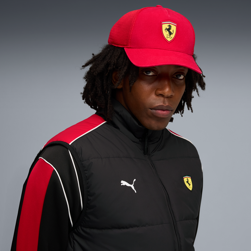 Casquette trucker Ferrari, Puma, rouge 🔥