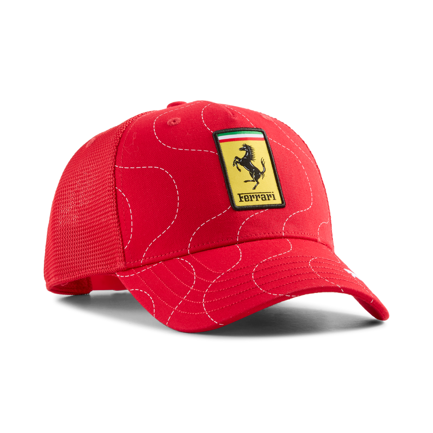 Casquette trucker Ferrari, édition spéciale Monza, rouge 🔥