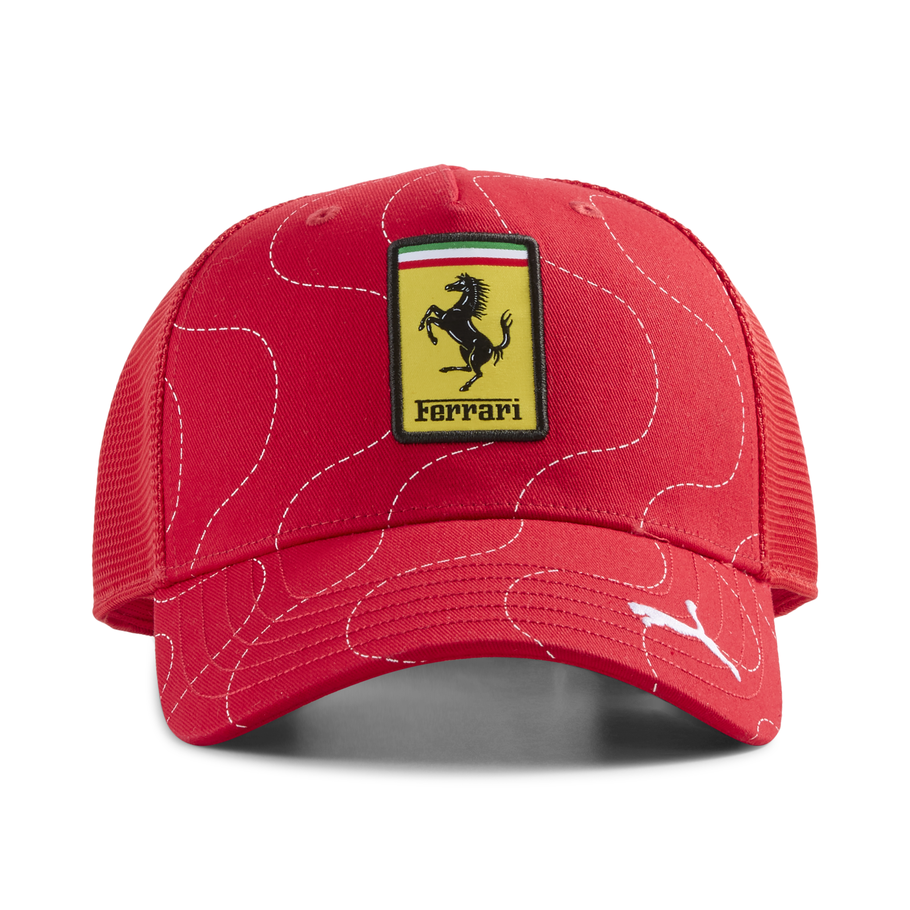 Casquette trucker Ferrari, édition spéciale Monza, rouge 🔥