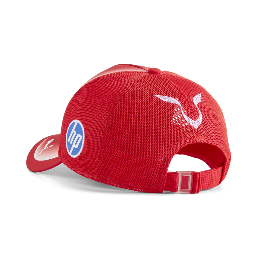 Casquette trucker Ferrari, équipe, Lewis Hamilton, Puma, rouge