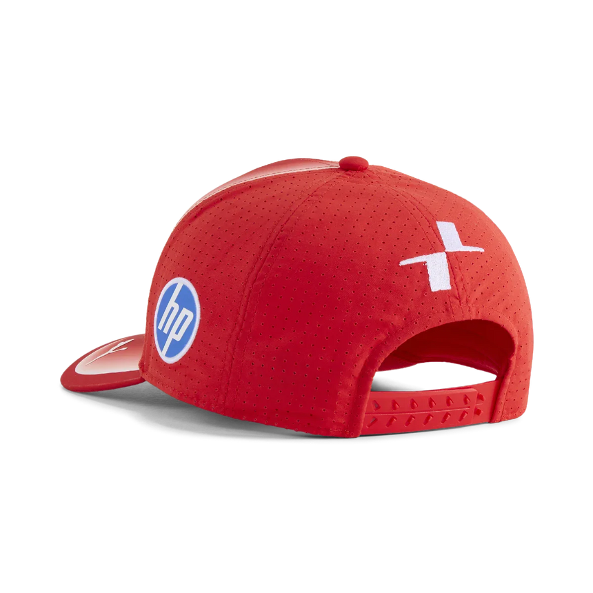 casquette Ferrari, équipe, Charles Leclerc, Puma, rouge