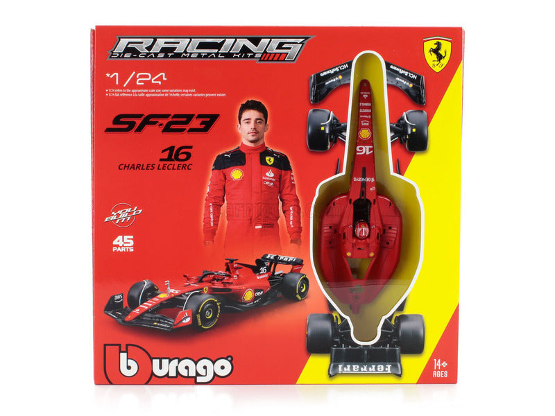Ferrari maquette, bburago, 1:24, Charles Leclerc, #16, SF-23