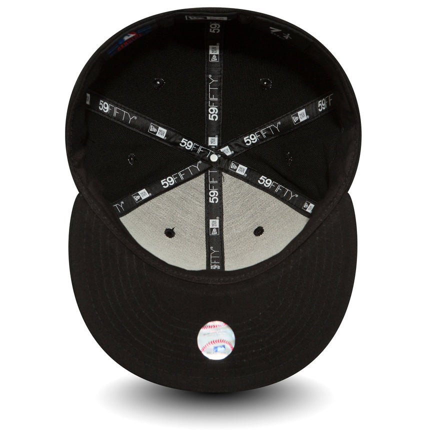 Casquette des New York Yankees, New Era, 59FIFTY, noire