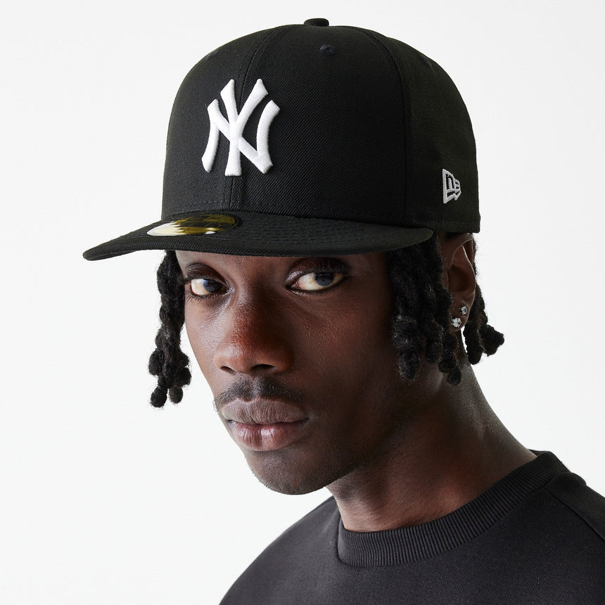 Casquette New York Yankees, New Era, Basic, noir