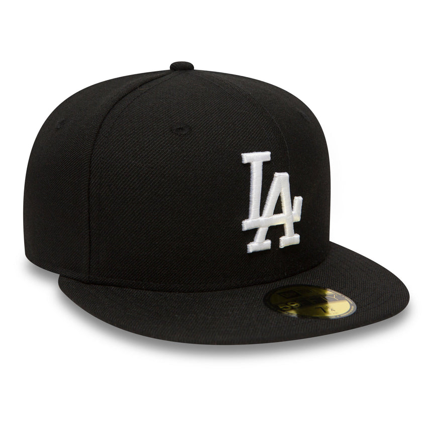 Casquette Los Angeles Dodgers, New Era, 59FIFTY, Basic, noire