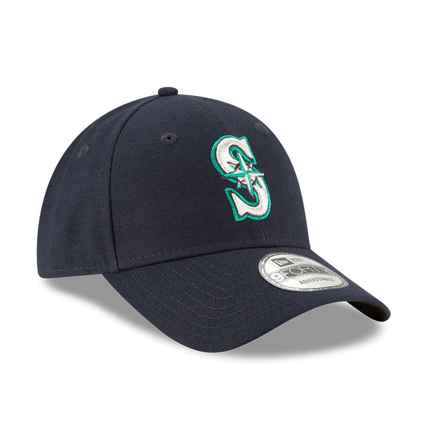 Casquette Seattle Mariners, New Era, 9FORTY, équipe, bleue