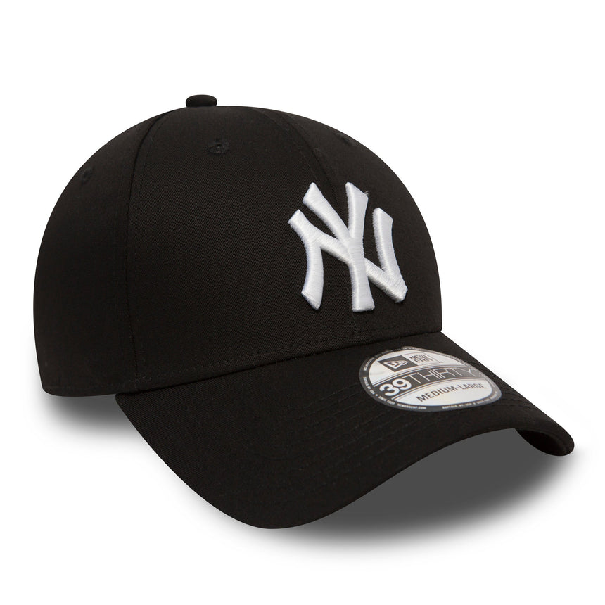 Casquette des New York Yankees, New Era, 39THIRTY, Basique, noir