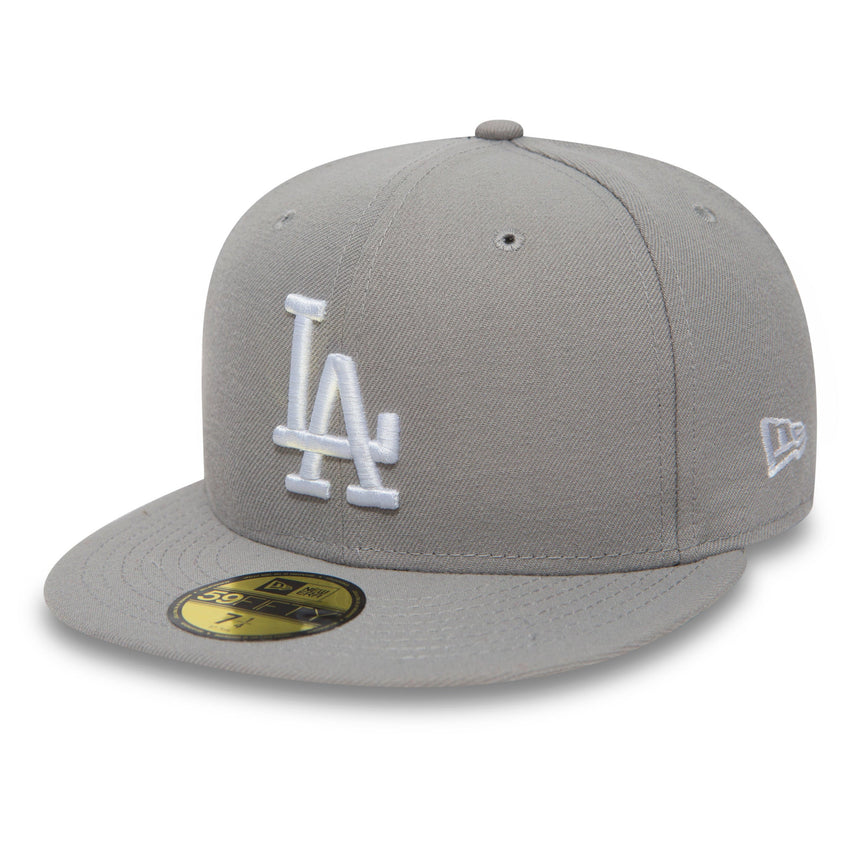 Casquette Los Angeles Dodgers, New Era, 59FIFITY, Basic, gris