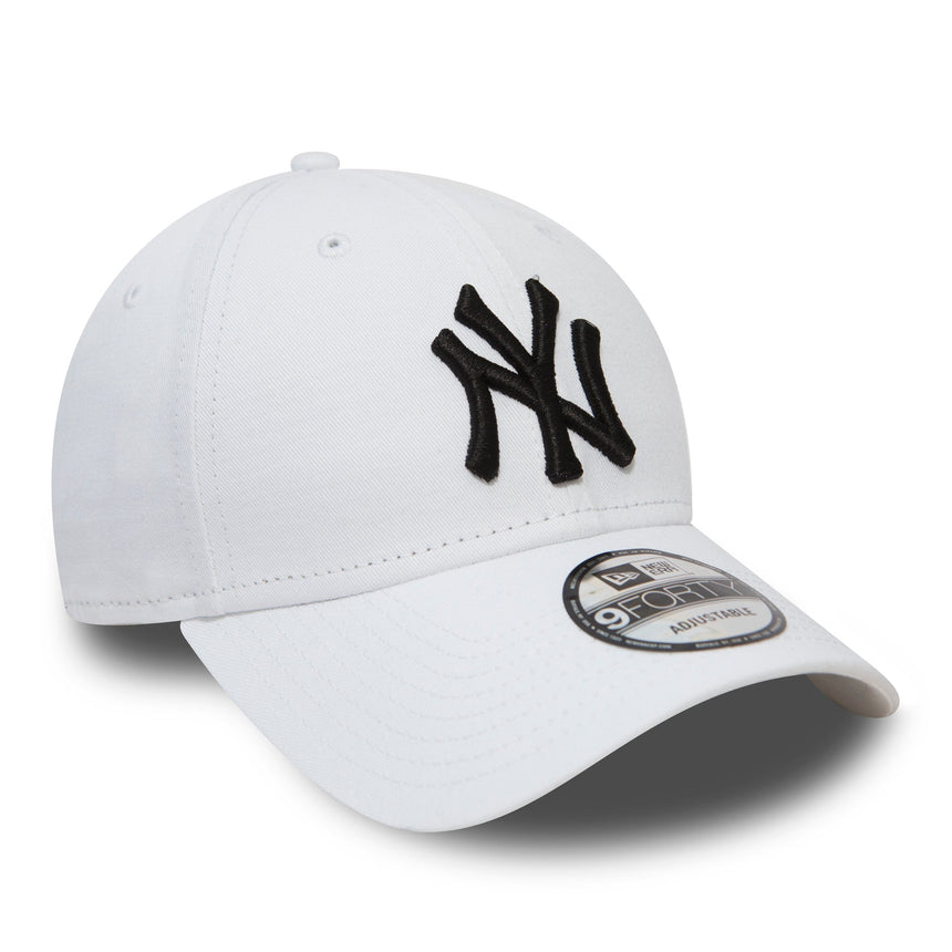Casquette de baseball New York Yankees, New Era 9FORTY, blanche