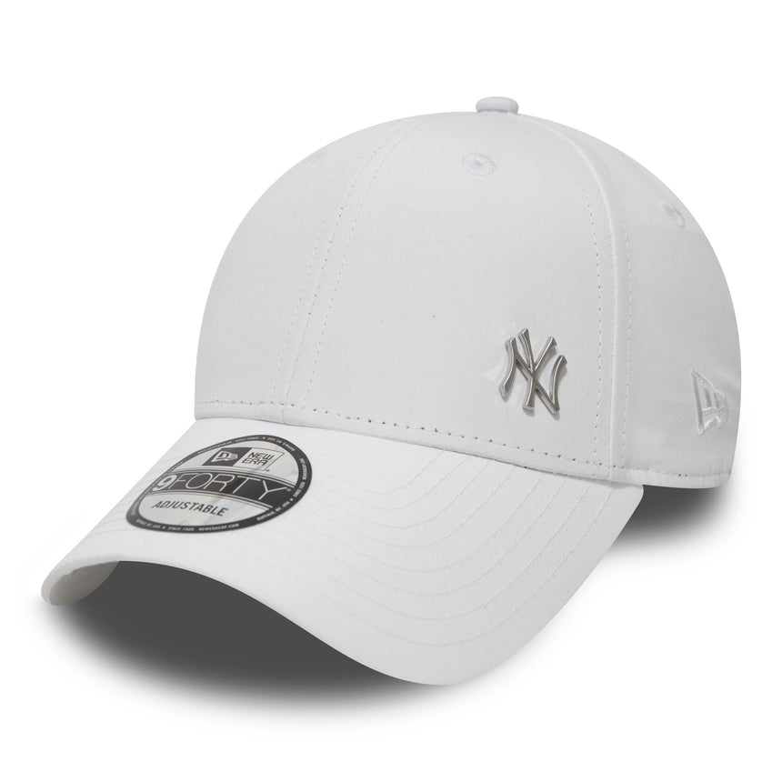 casquette des New York Yankees, New Era, 9FORTY, sans défaut, blanche