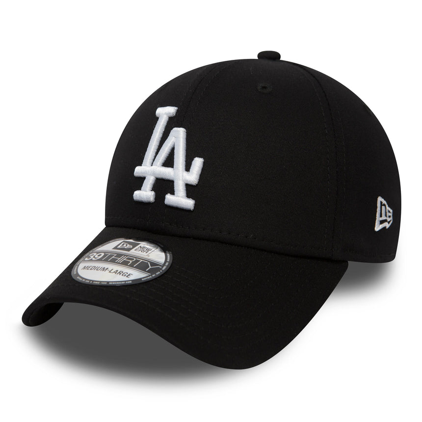 Casquette des Dodgers de Los Angeles, New Era, 39THIRTY, essential, noir