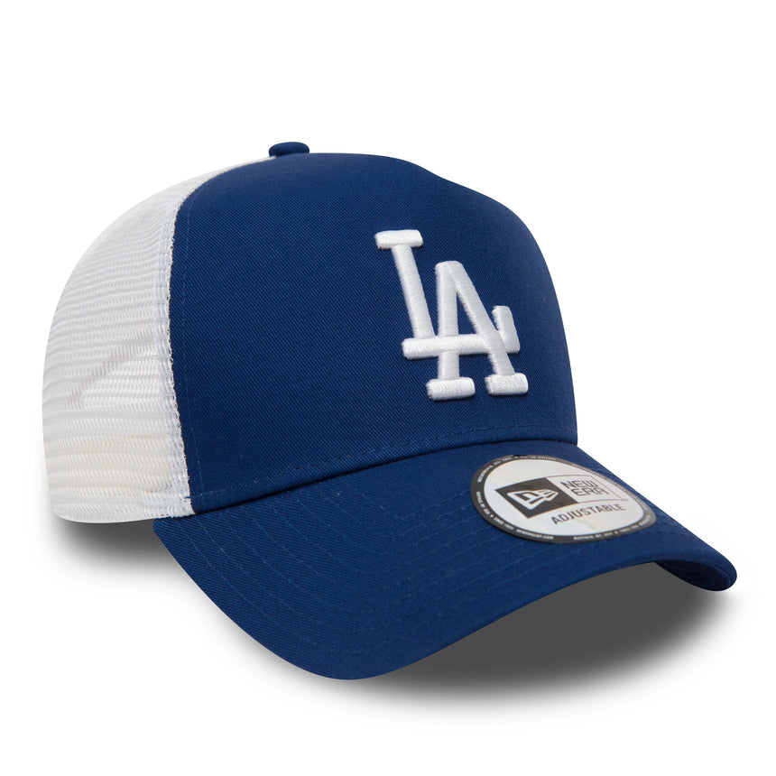 Casquette Los Angeles Dodgers, New Era, 9FORTY, trucker, bleu