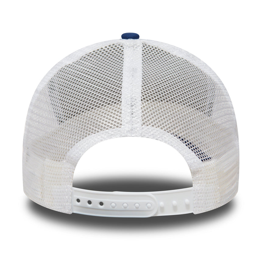 Casquette Los Angeles Dodgers, New Era, 9FORTY, trucker, bleu