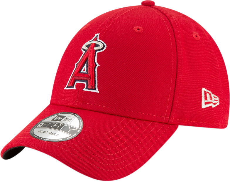 Casquette Los Angeles Angels, New Era, 9FORTY, équipe, rouge