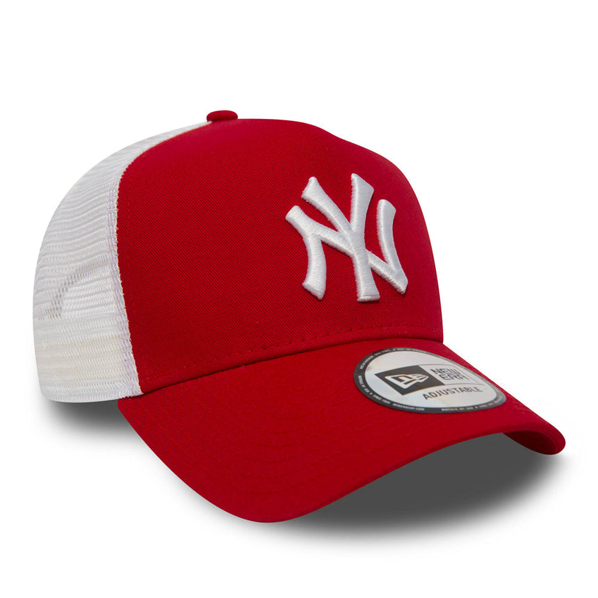 Casquette des Yankees de New York, New Era, trucker, rouge