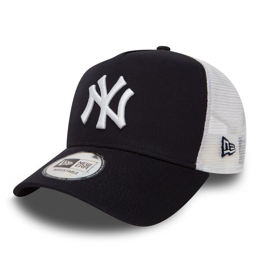 Casquette des Yankees de New York, New Era, trucker, bleu