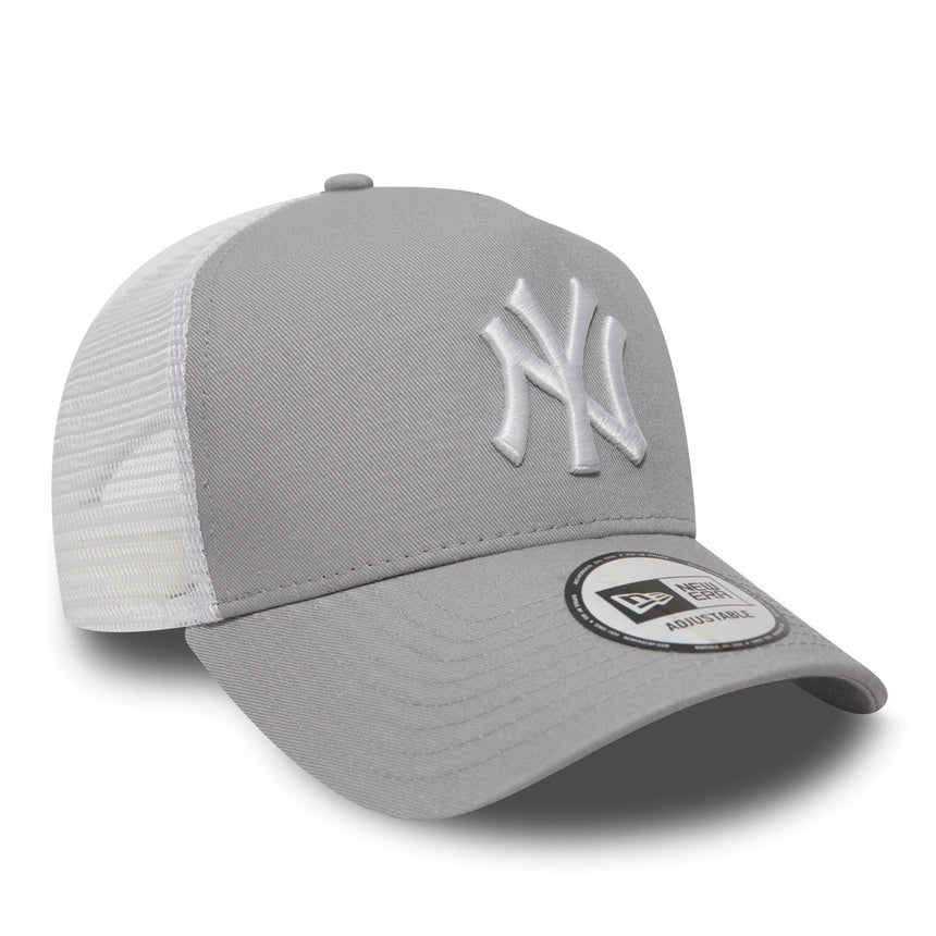 Casquette New York Yankees, New Era, trucker, gris