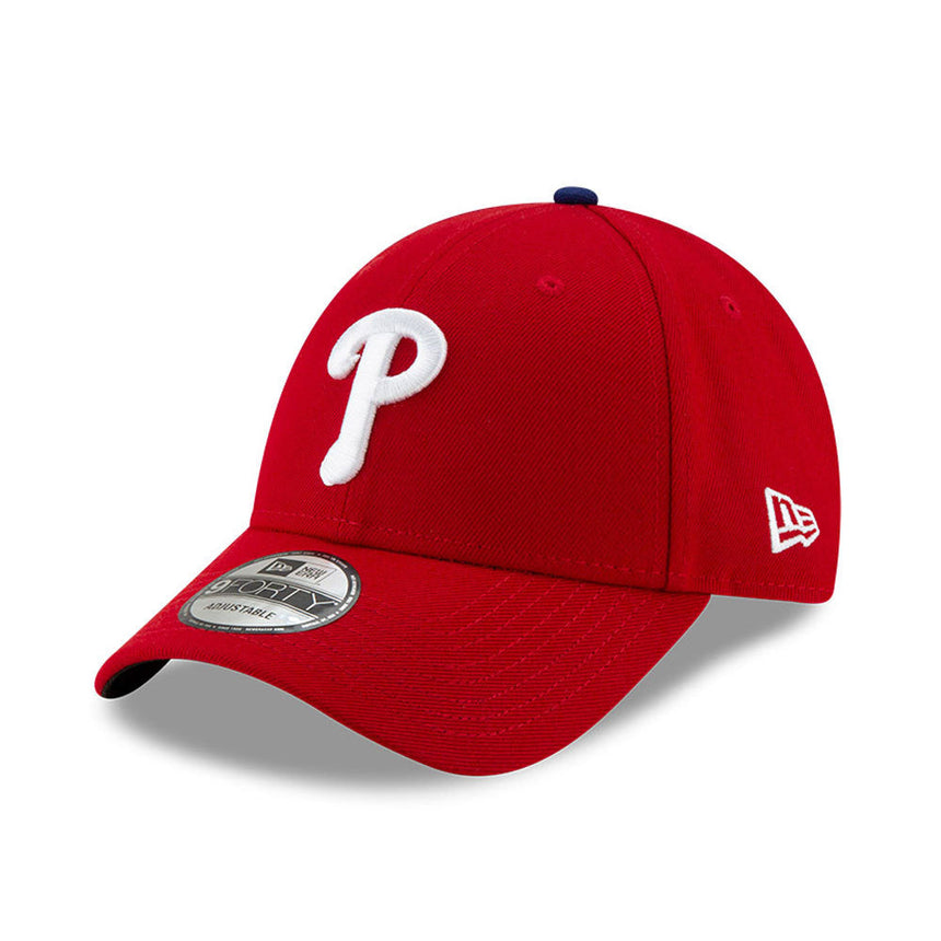 Casquette des Phillies de Philadelphie, New Era, 9FORTY, rouge