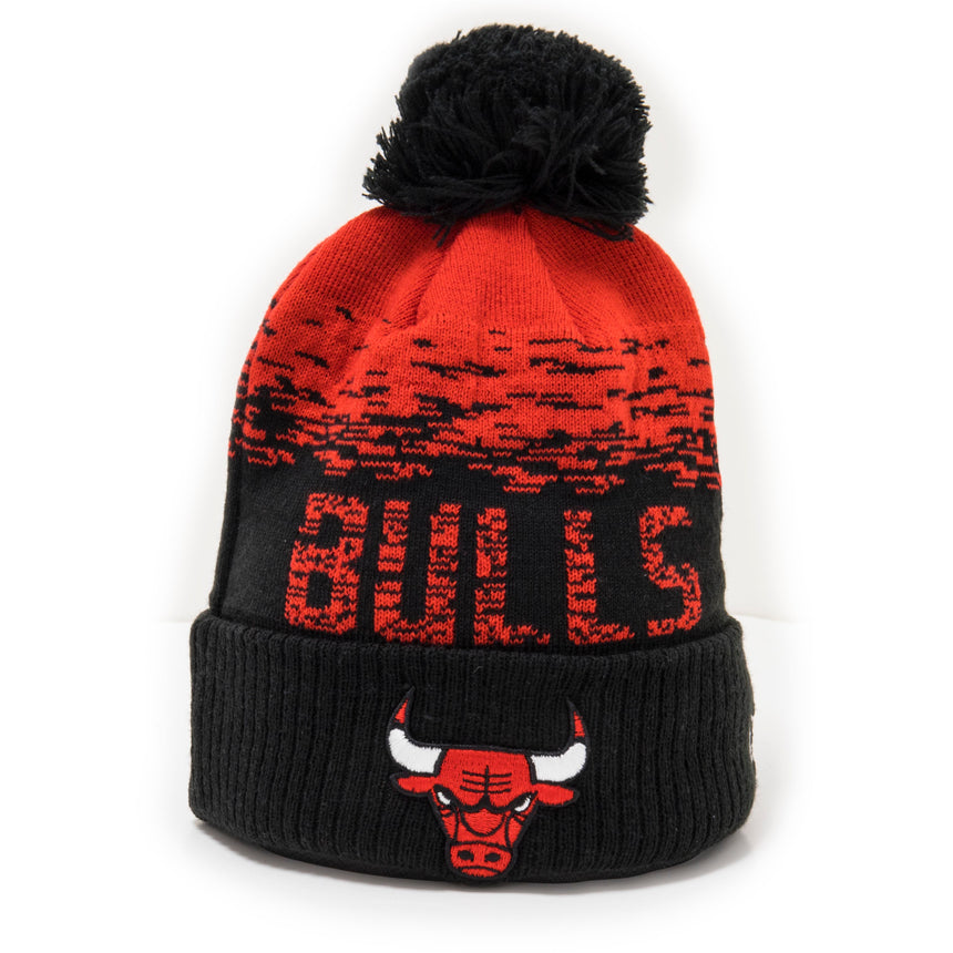 Bonnet Chicago Bulls, en maille à côtes, NBA, New Era, multicolore