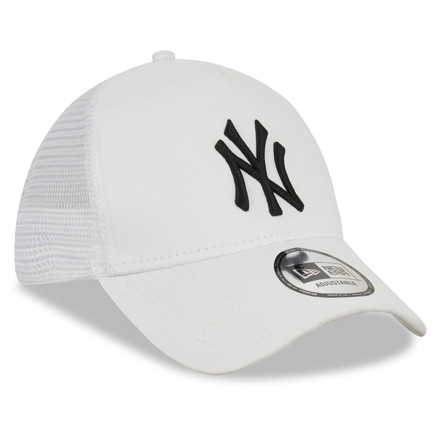Casquette des Yankees de New York, New Era, trucker, essentielle, blanche