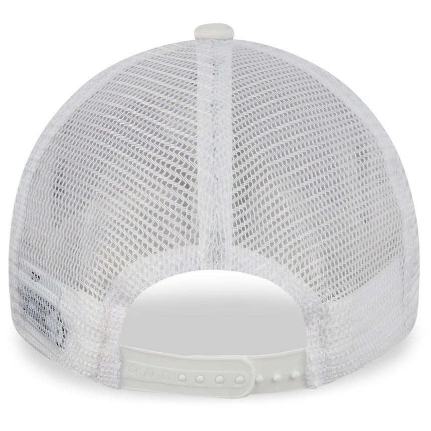 Casquette des Yankees de New York, New Era, trucker, essentielle, blanche