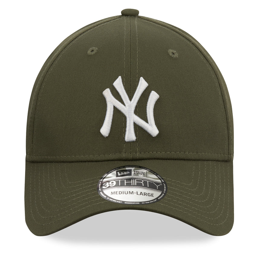 Casquette des New York Yankees, New Era, 39THIRTY, essentielle, kaki