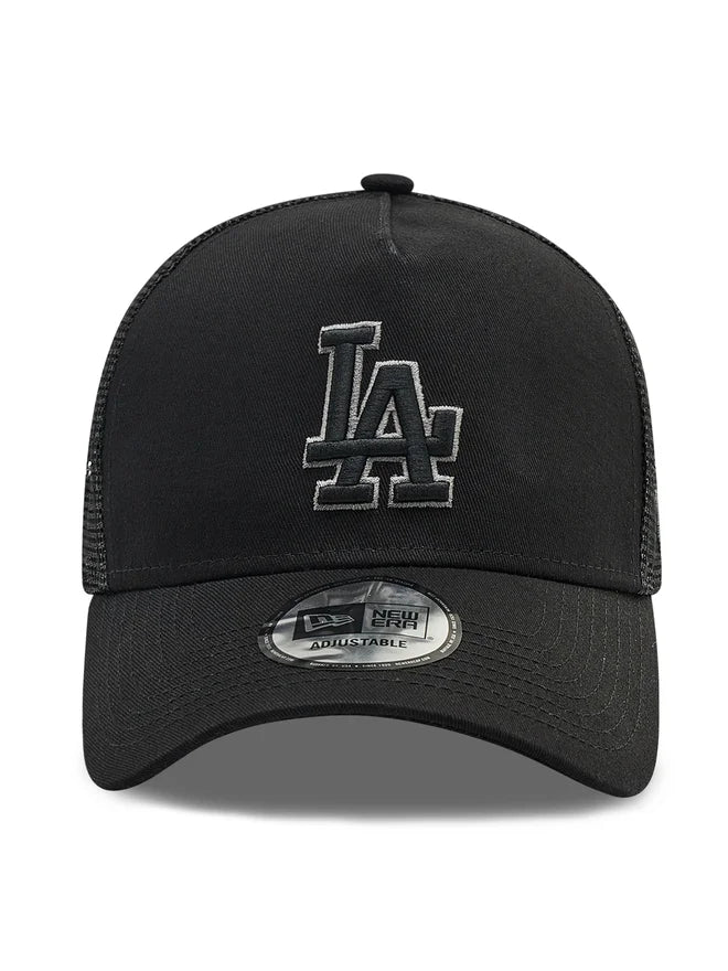 Casquette Dodgers de Los Angeles, trucker, New Era, 9FORTY, noire