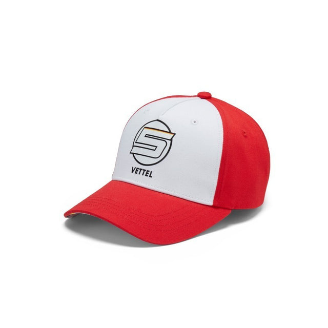 Casquette de baseball Sebastian Vettel, Rouge - FansBRANDS®