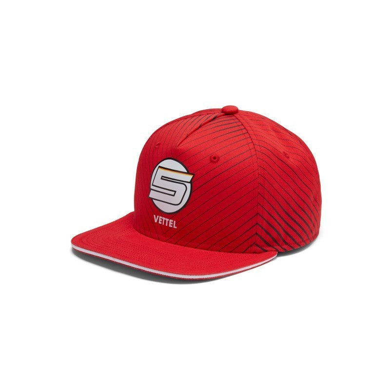 Casquette Flatbrim Sebastian Vettel, Rouge - FansBRANDS®