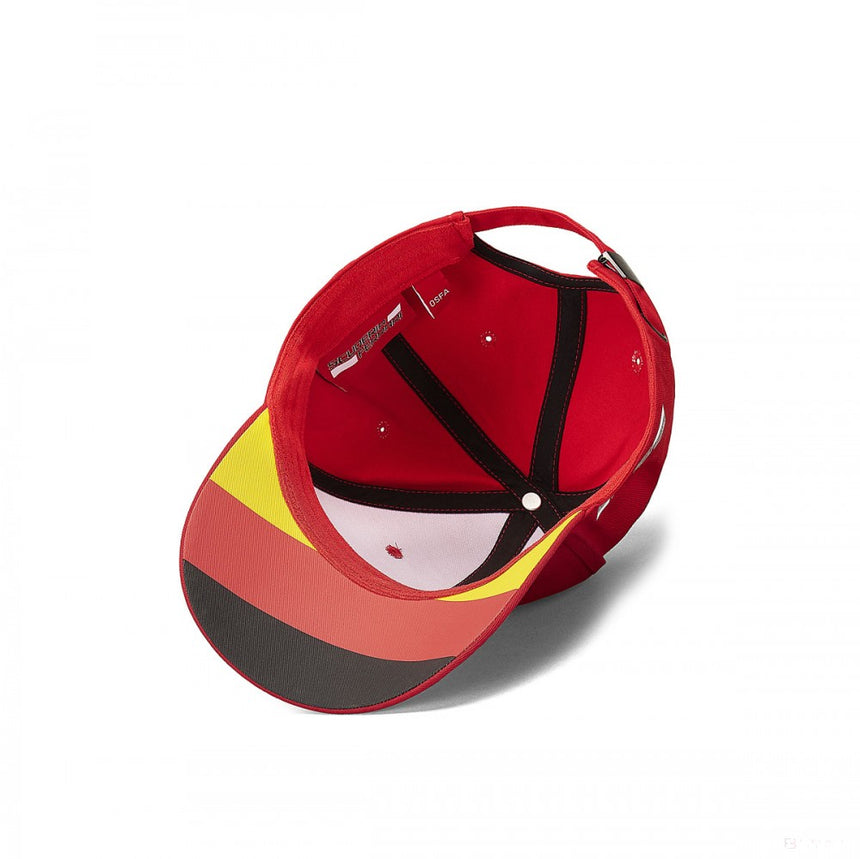 Casquette de baseball Sebastian Vettel, Rouge - FansBRANDS®