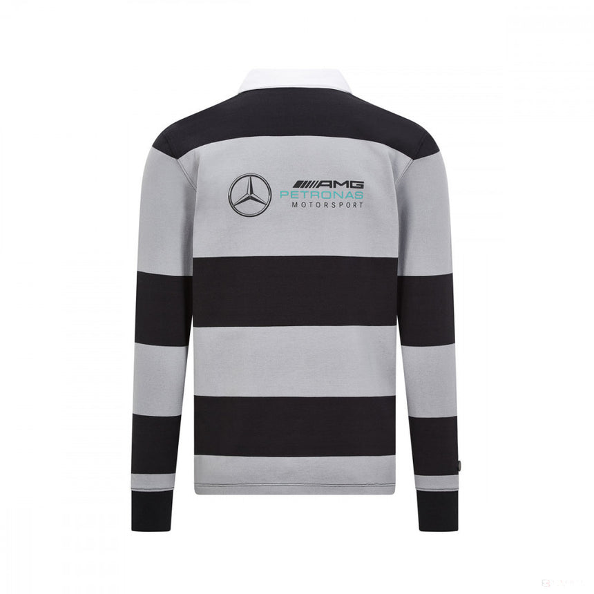 T-shirt col rond Mercedes AMG Petronas, noir - FansBRANDS®