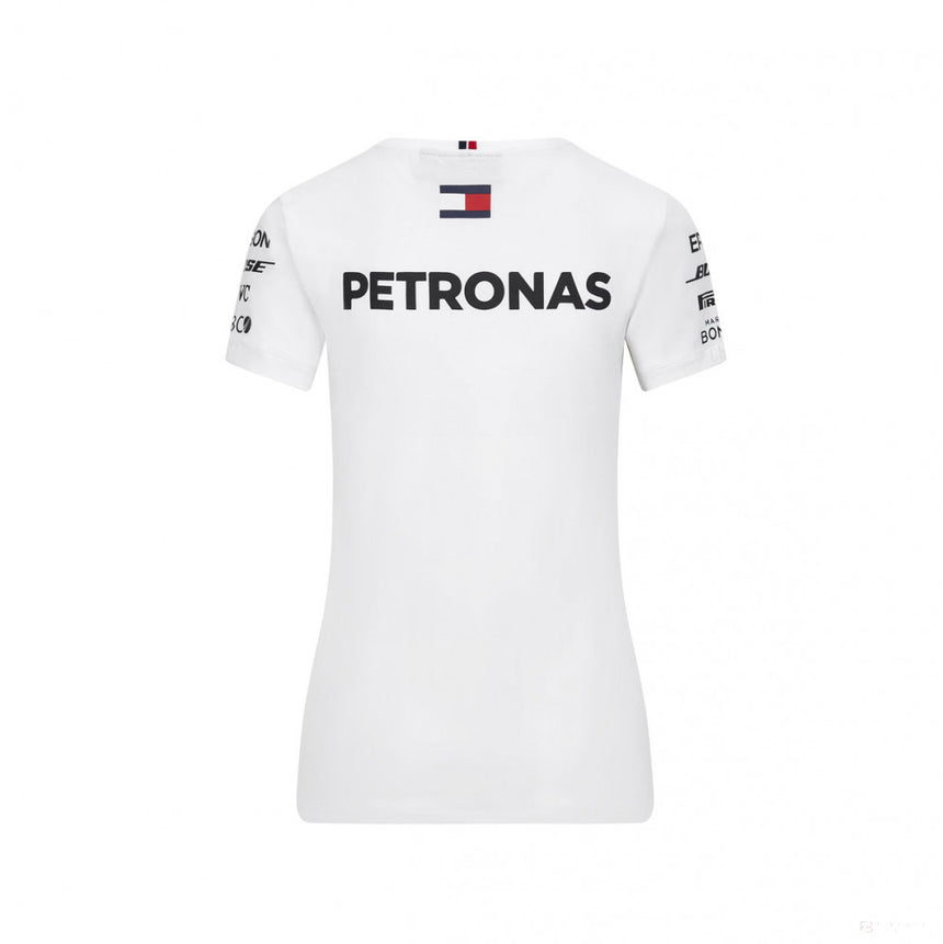 T-shirt col rond Mercedes AMG Petronas, blanc - FansBRANDS®