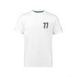 T-shirt col rond Valtteri Bottas, blanc - FansBRANDS®