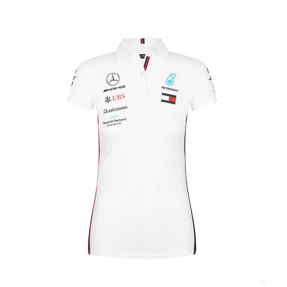 Polo Mercedes AMG Petronas, blanc - FansBRANDS®