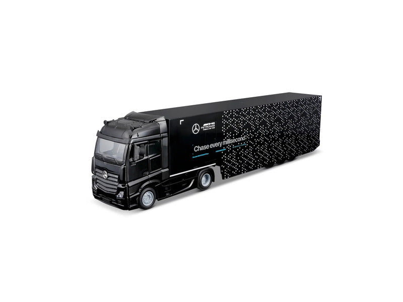Mercedes maquette, camion de course, bburago, 1:43, George Russell, #63, W15 E