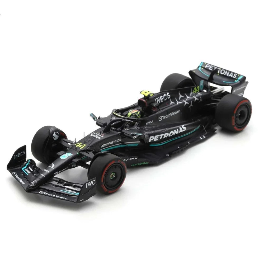 Voiture modèle Mercedes, F1 W14 E, bburago, 1:43, Lewis Hamilton #44, 2023
