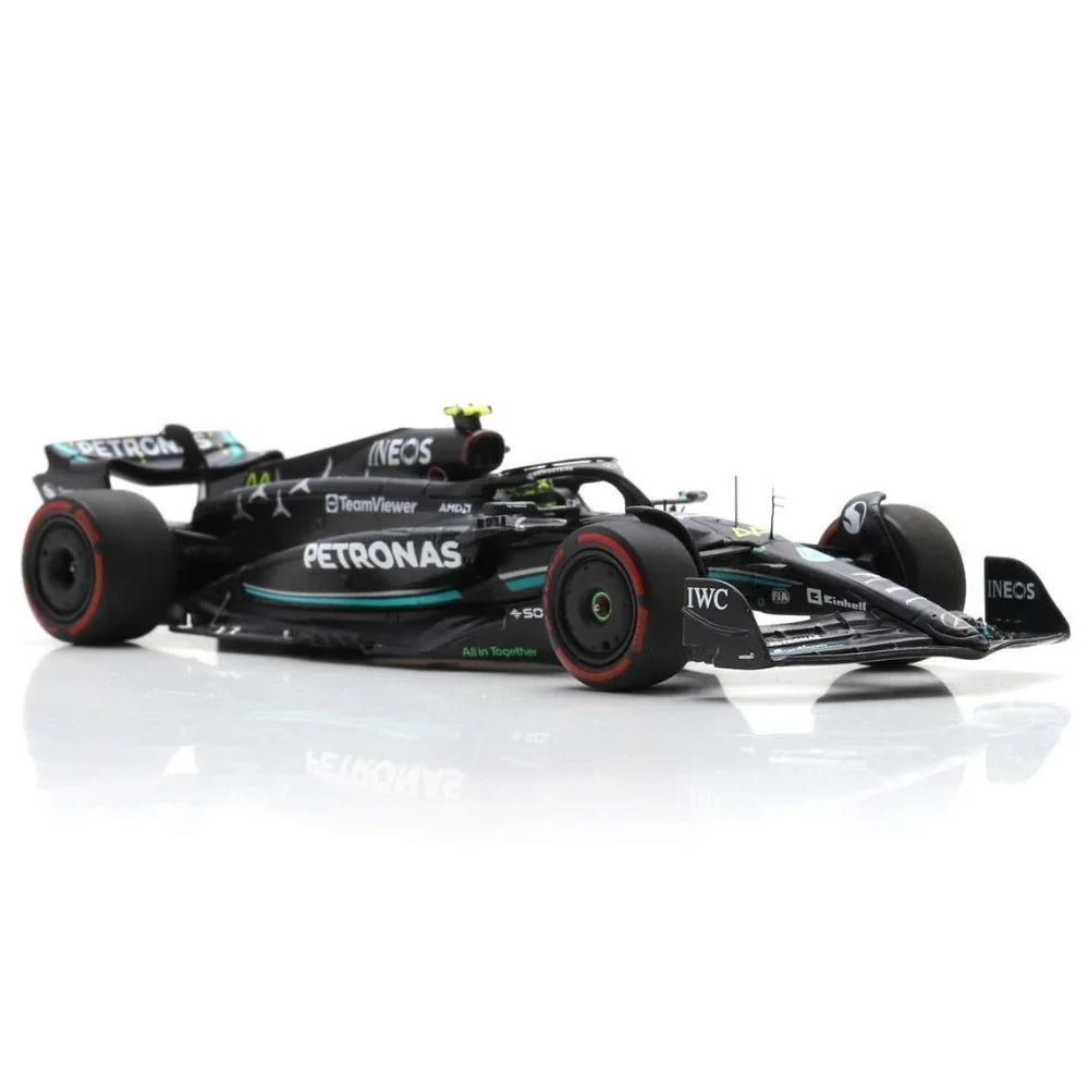 Voiture modèle Mercedes, F1 W14 E, bburago, 1:43, Lewis Hamilton #44, 2023