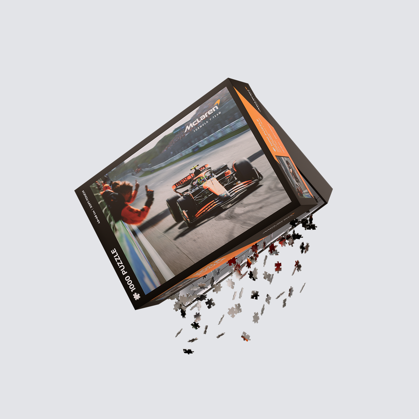 Puzzle de l'équipe McLaren de Formule 1®, Poster de victoire, 1000 pièces