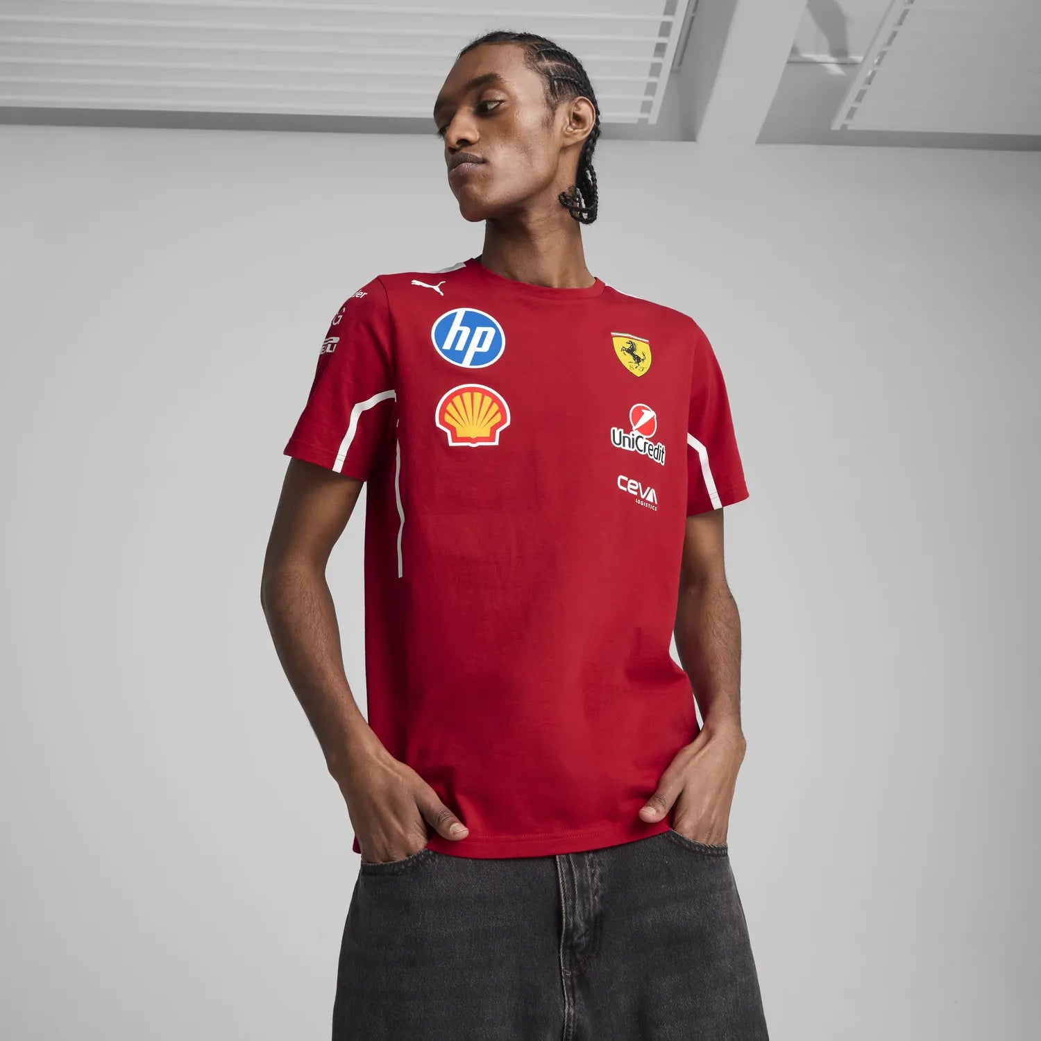 Scuderia Ferrari Team T-shirt col rond 🔥