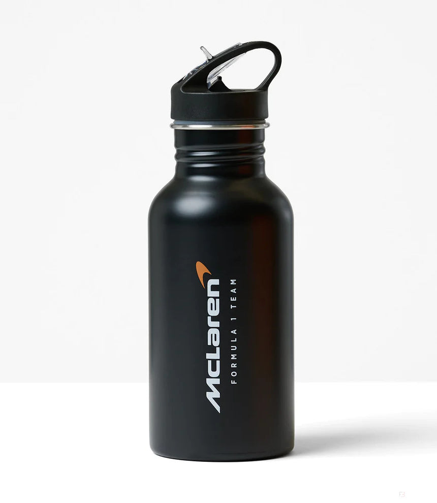 McLaren Bottle, Castore, stainless steel, 450ml, black