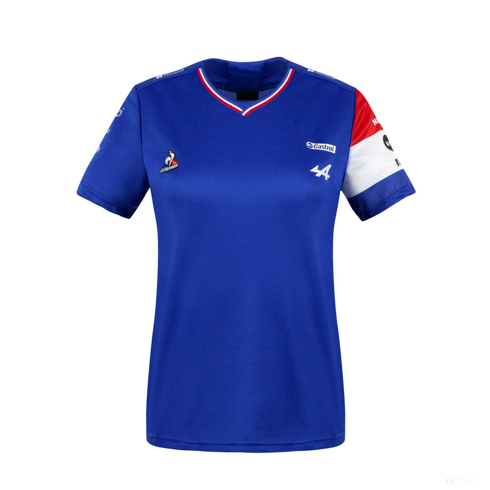 T-shirt col rond, Alpine Esteban Ocon 31, Bleu, 2021 - Équipe - FansBRANDS®