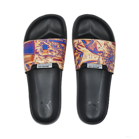 Chaussures PUMA Mercedes Leadcat 2.0 Unstoppable, noir-PUMA argenté - FansBRANDS®