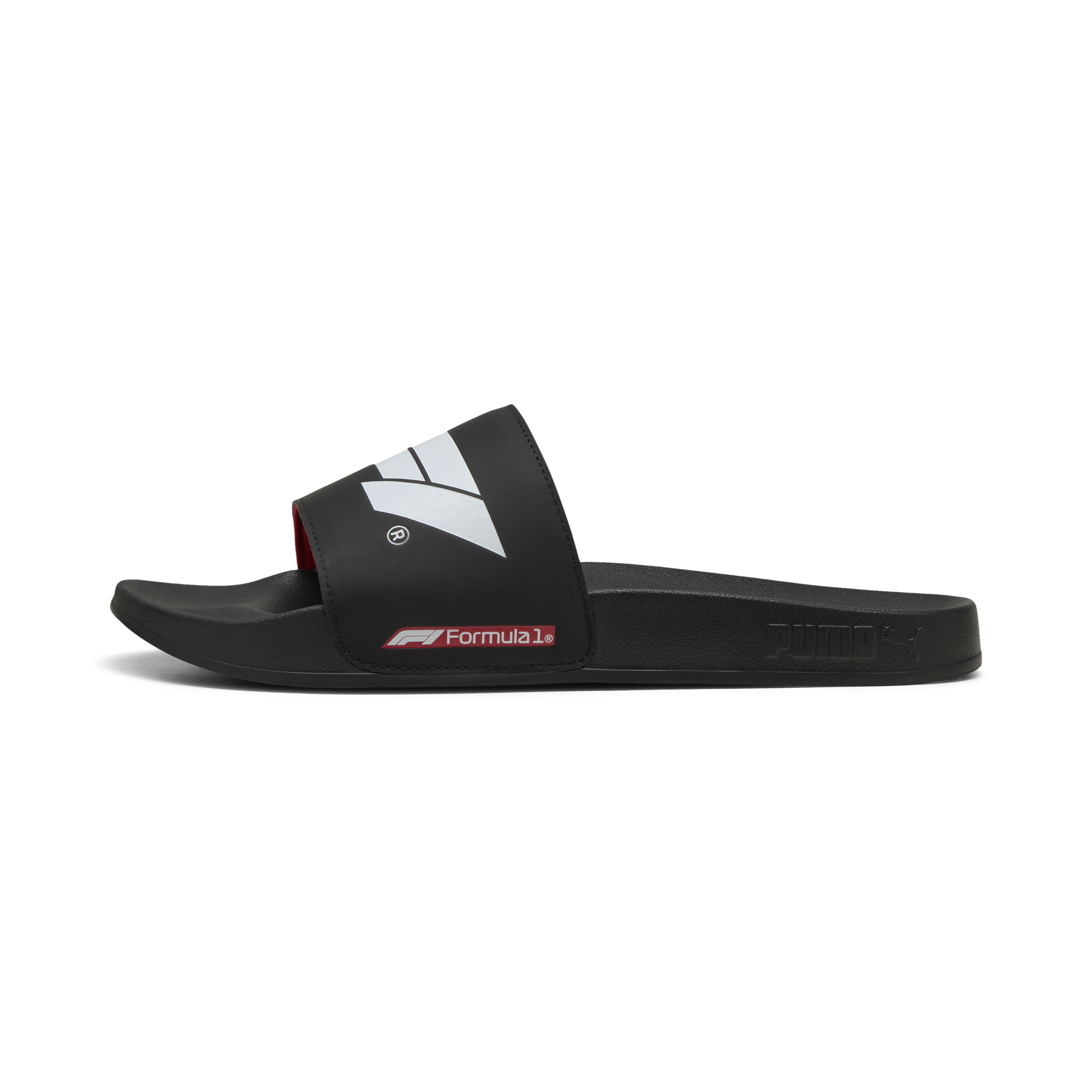 Pantoufles logo F1, Puma, Leadcat 2.0, noir